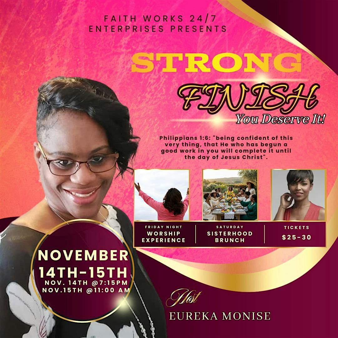 STRONG FINISH 2025:YOU DESERVE IT!