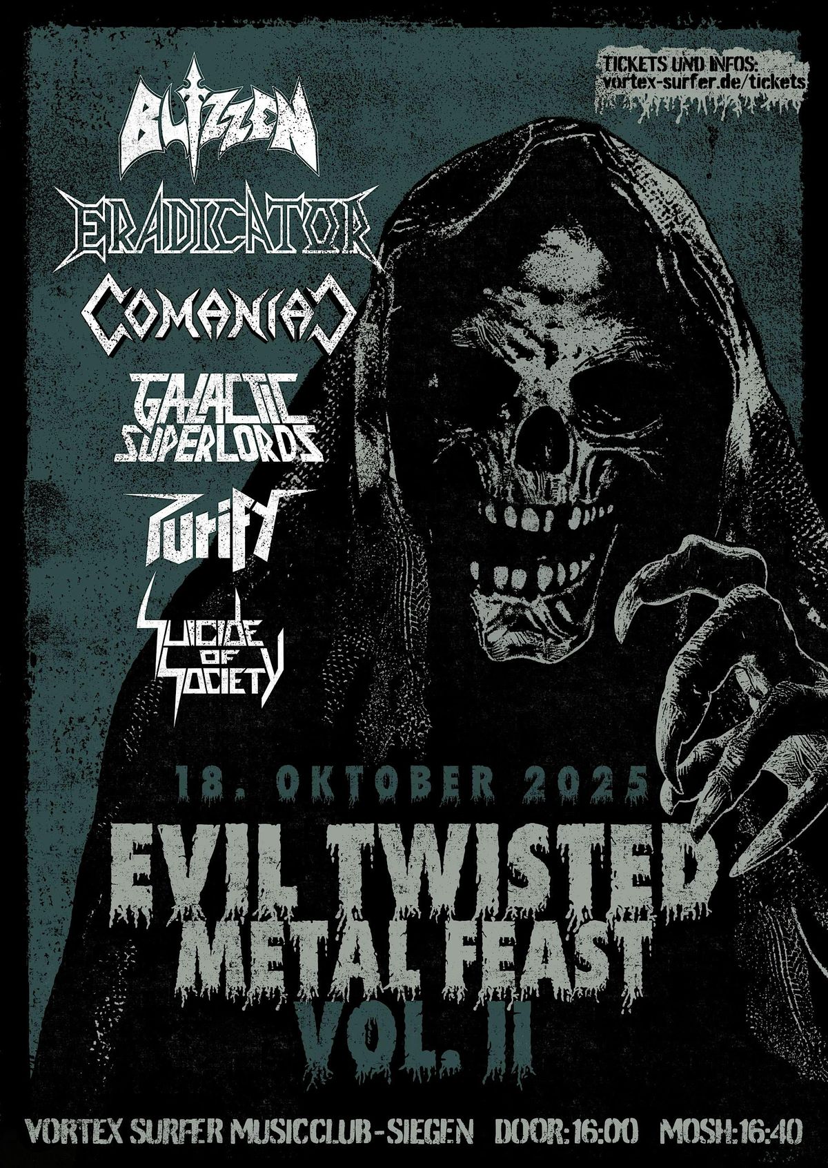 Evil Twisted Metal Feast Vol. II - Eradicator + Blizzen + Comaniac + ...