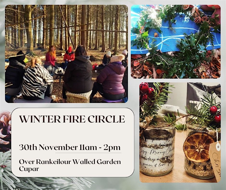 Winter Fire Circle