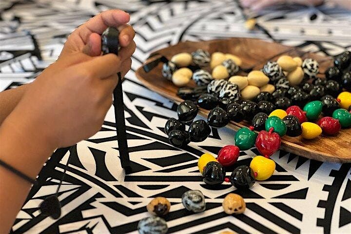 Kukui Nut Bracelet Making Craft Class