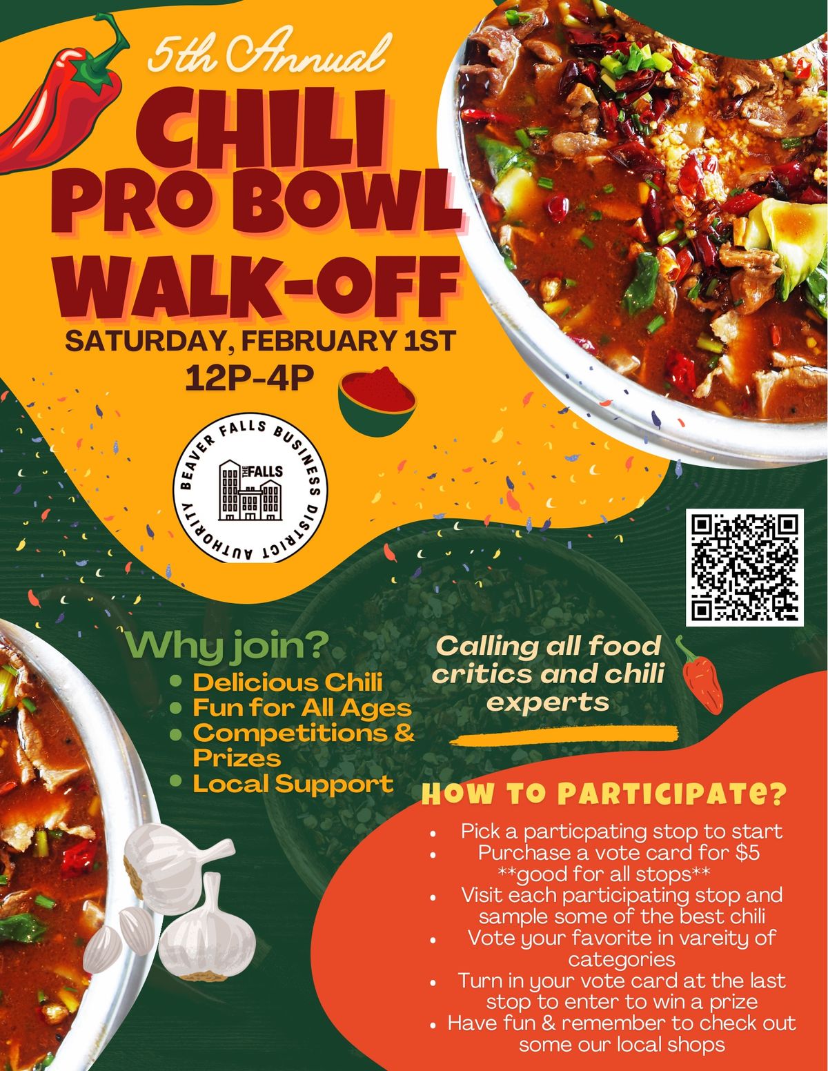 Fifth Annual Pro Bowl Chili Walk Off