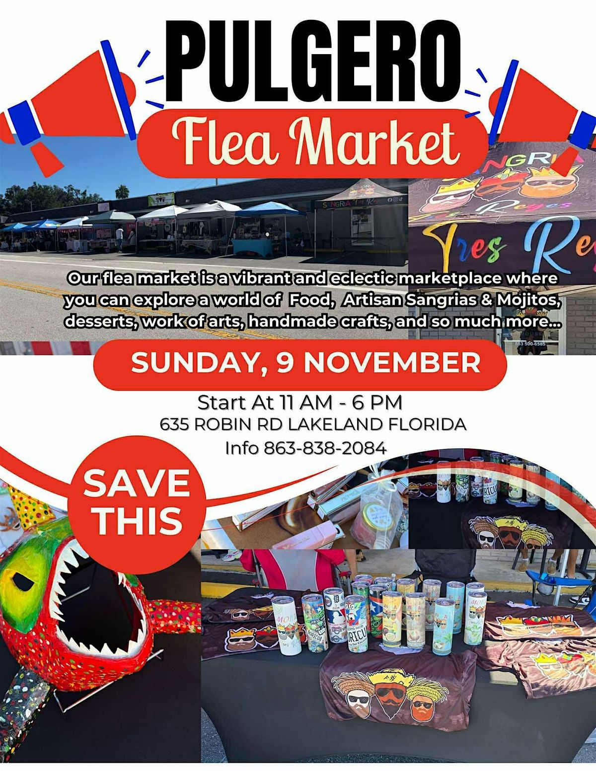 Antojitos : PULGUERO \/ Latin Flea Market