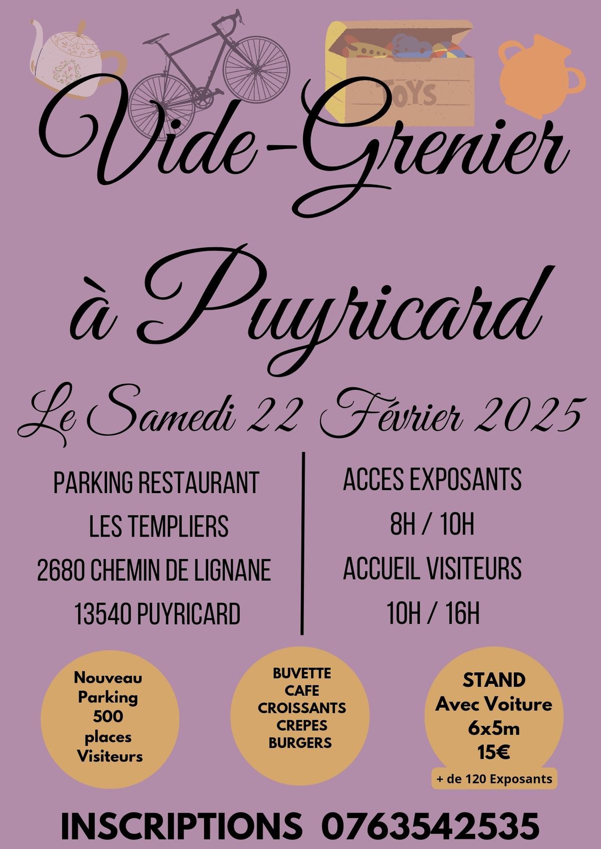 Vide Grenier PUYRICARD 