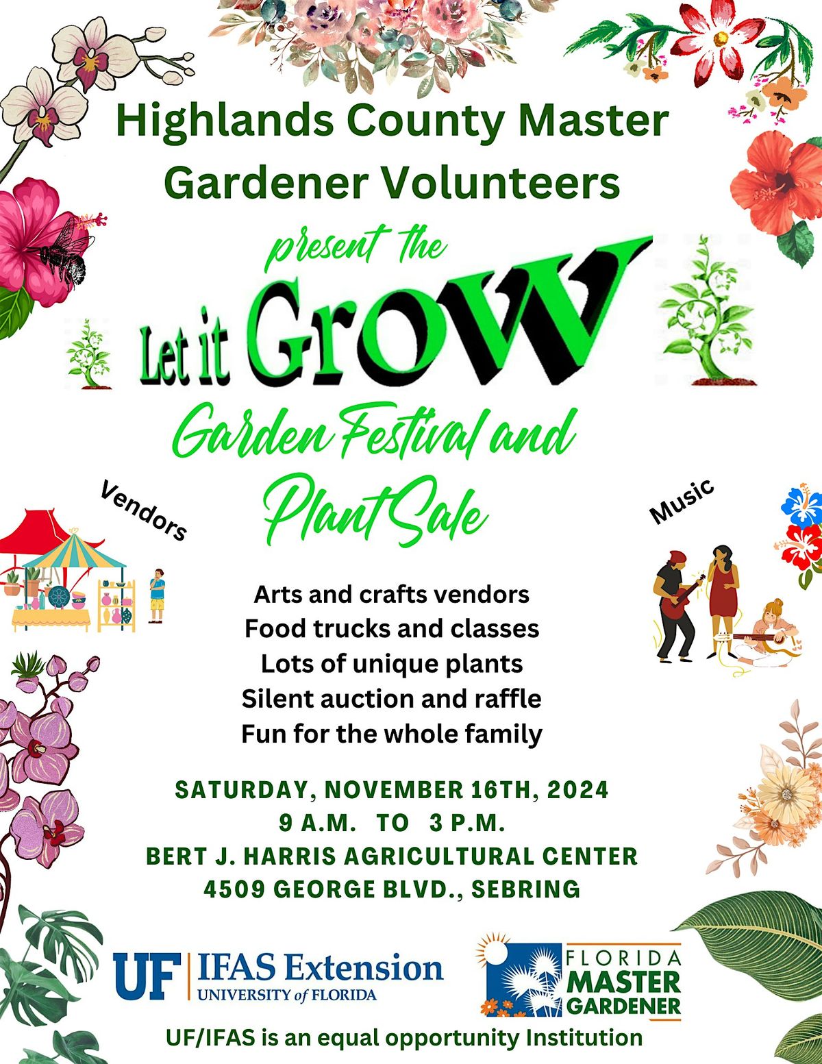 "Let it Grow" Garden Festival and Plant Sale 2025