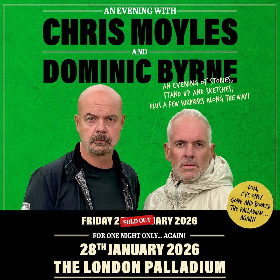 En Evening with Chris Moyles and Dominic Byrne London Tickets