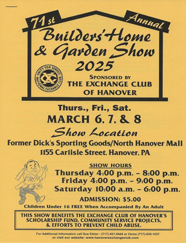 2025 - 71st Annual Builder's Home and Garden Show