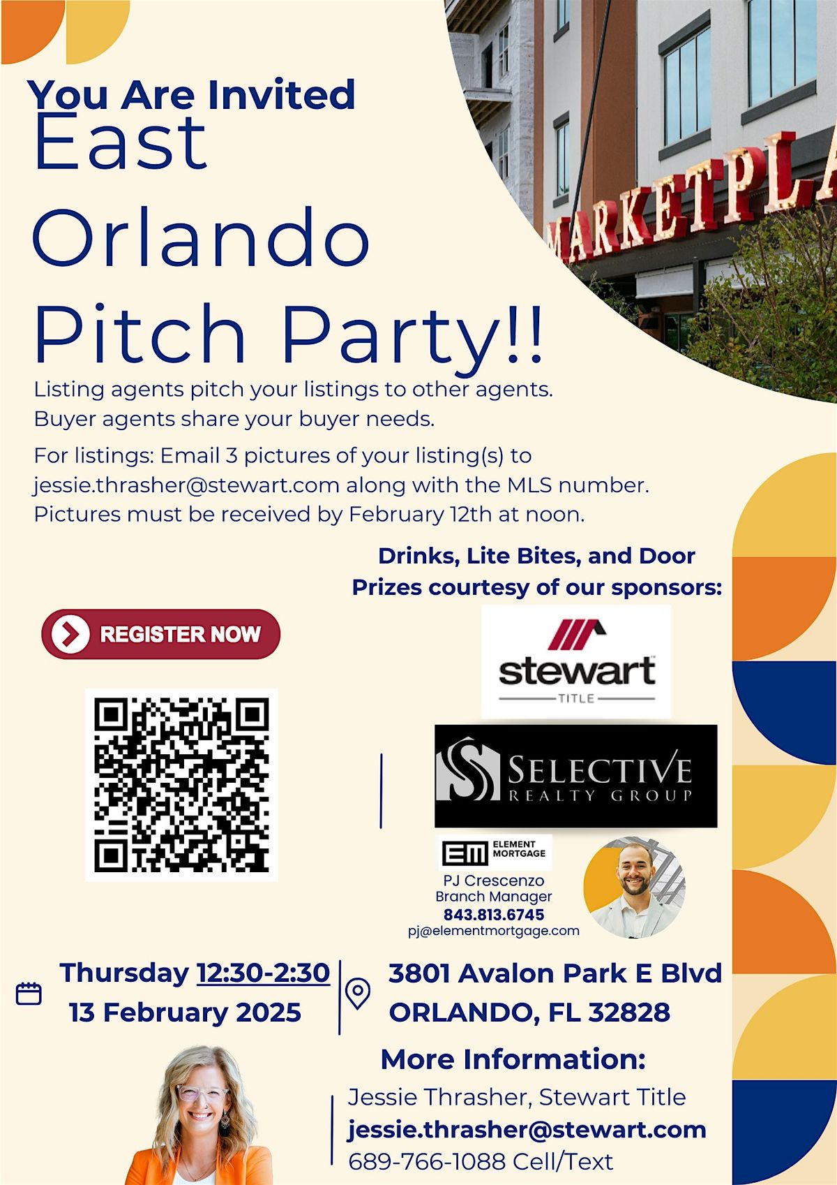 East Orlando Stewart Title Pitch Party!