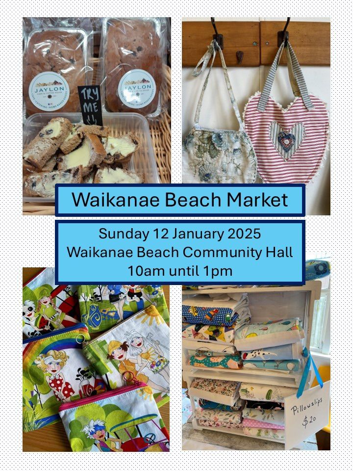 Waikanae Beach January 2025 Market