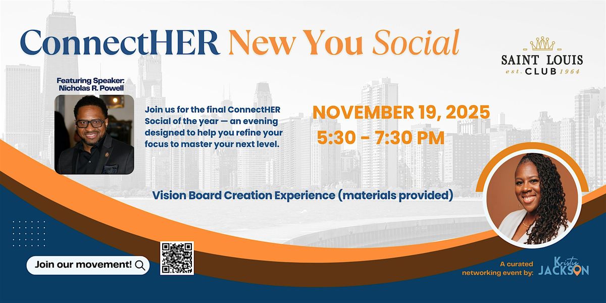 Happy New YOU Vision Board Social  | Powered by SheCan x ConnectHER