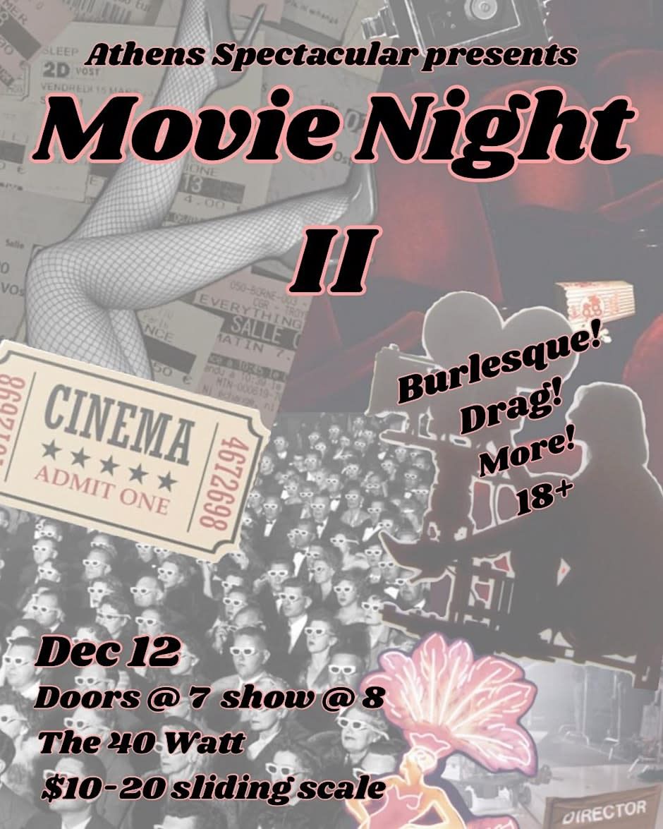 Movie Night II: Drag and Burlesque Show