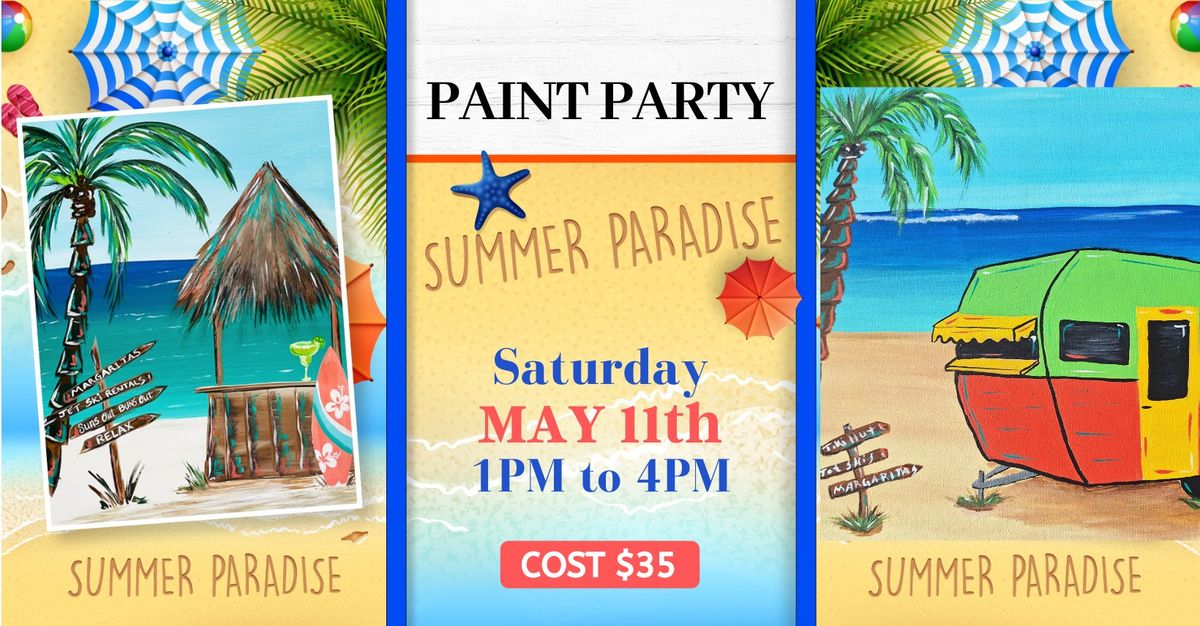 Paint Party at The Tipsy Skipper
