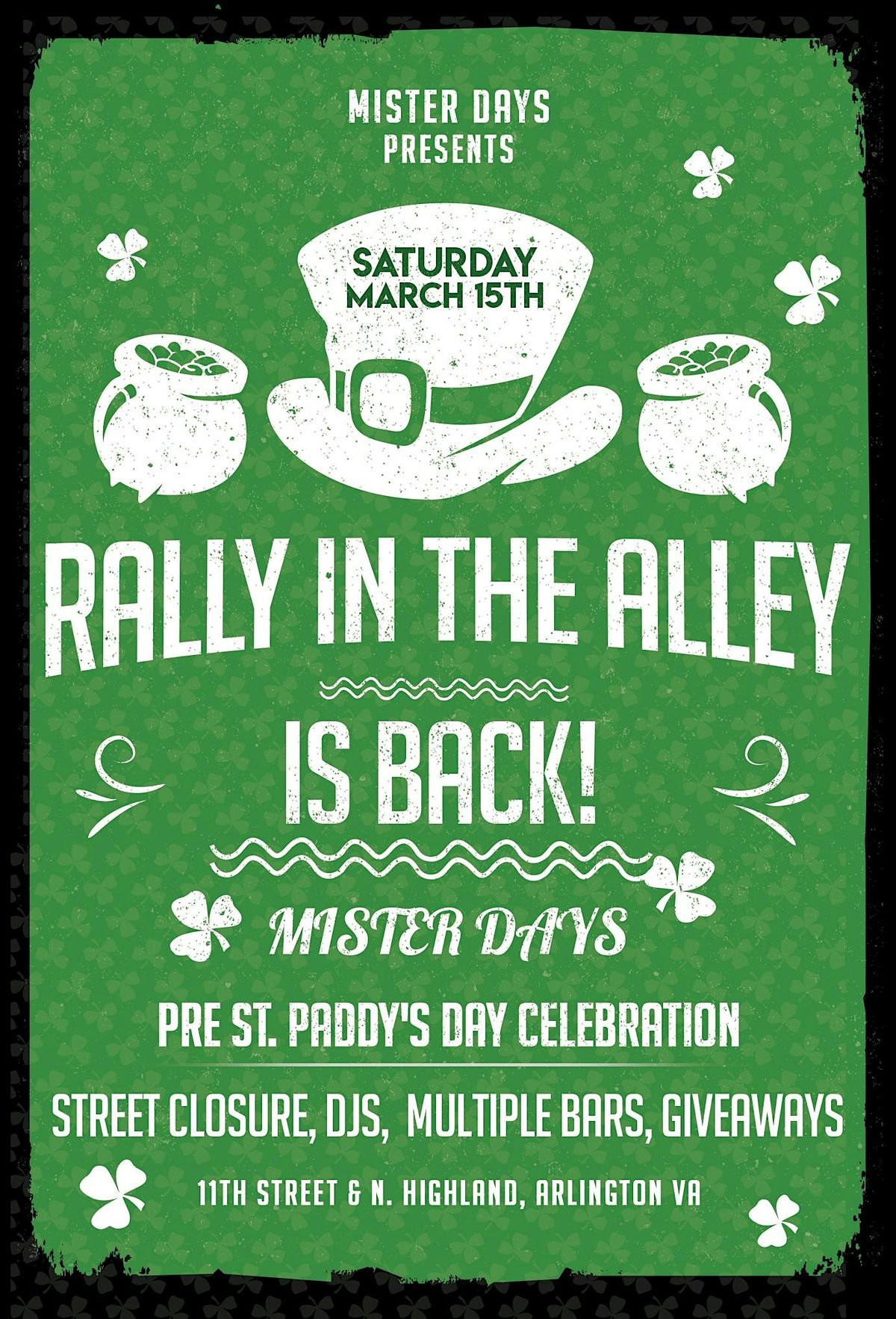 Rally In The Alley - Mister Days