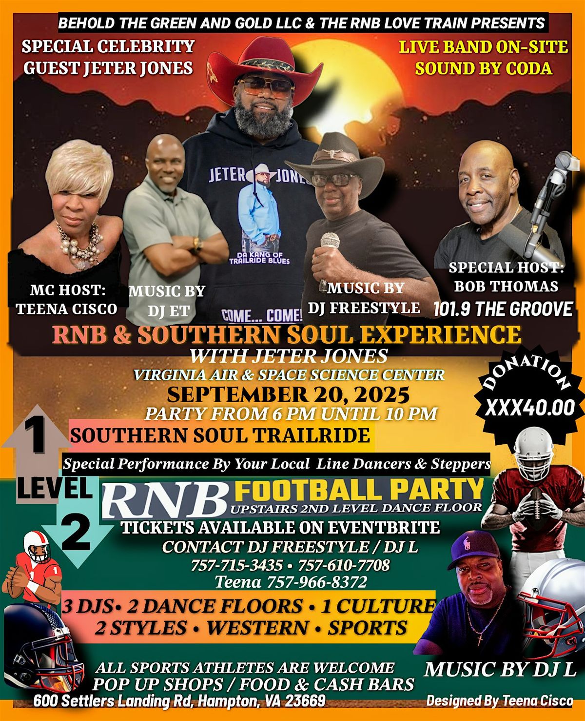 RNB & SOUTHERN SOUL EXPERIENCE W\/ JETER JONES
