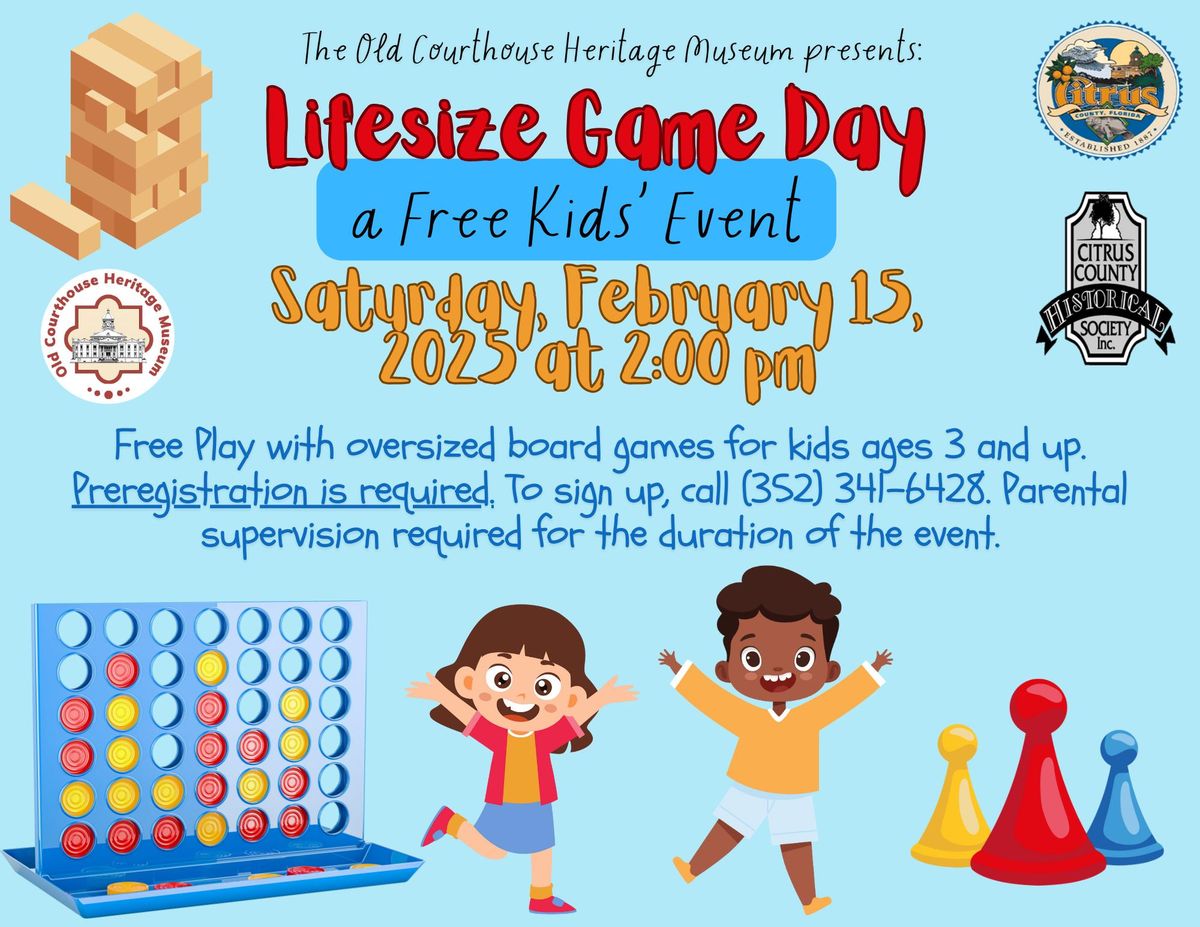 Free Kids' Event: Lifesize Game Day