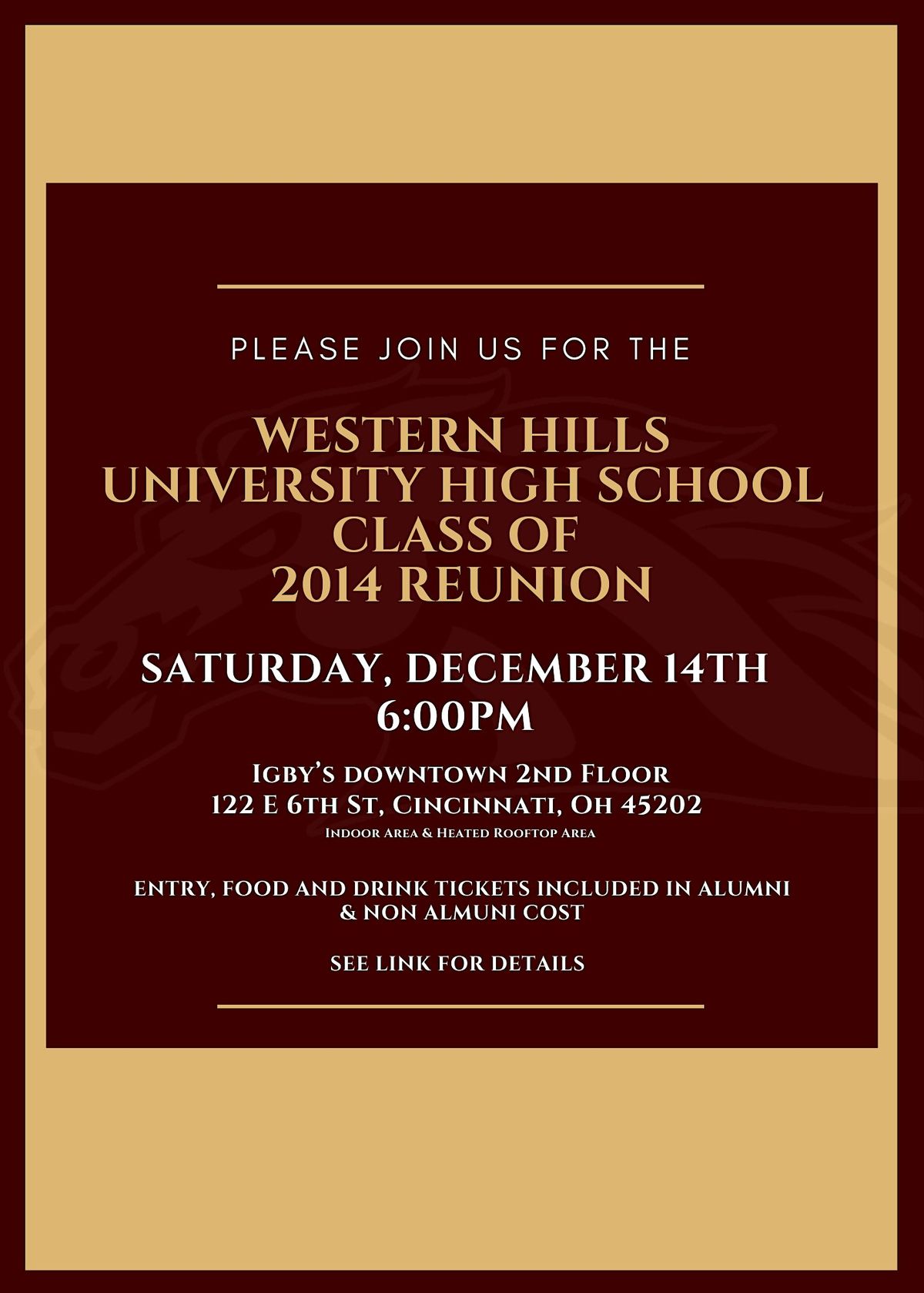 Western Hills 2014 Class Reunion