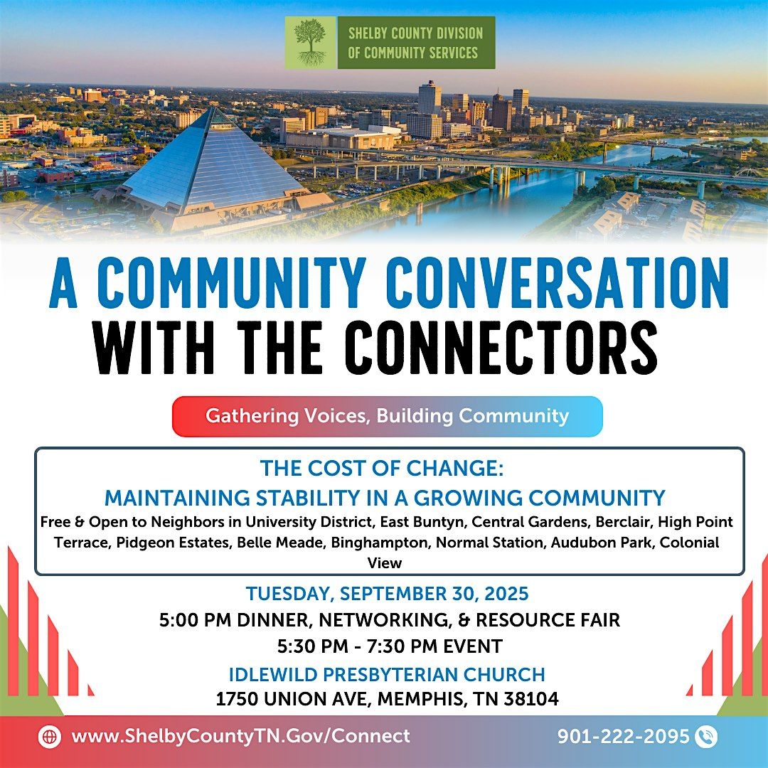 A Community Conversation with the Connector Program - Idlewild\/Cooper Young