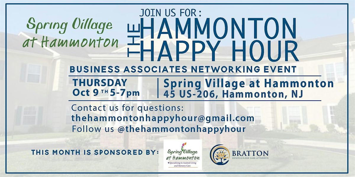 The Hammonton Happy Hour