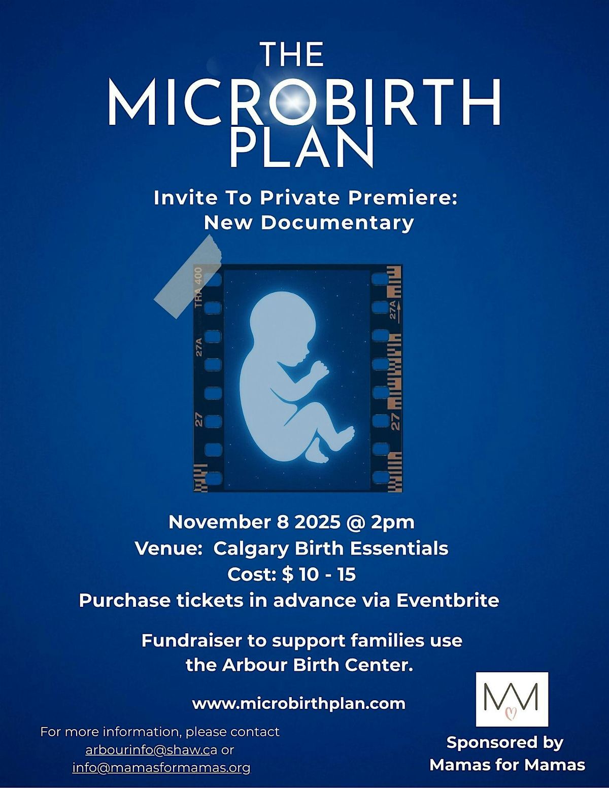 The Microbirth Plan Movie Fundraiser