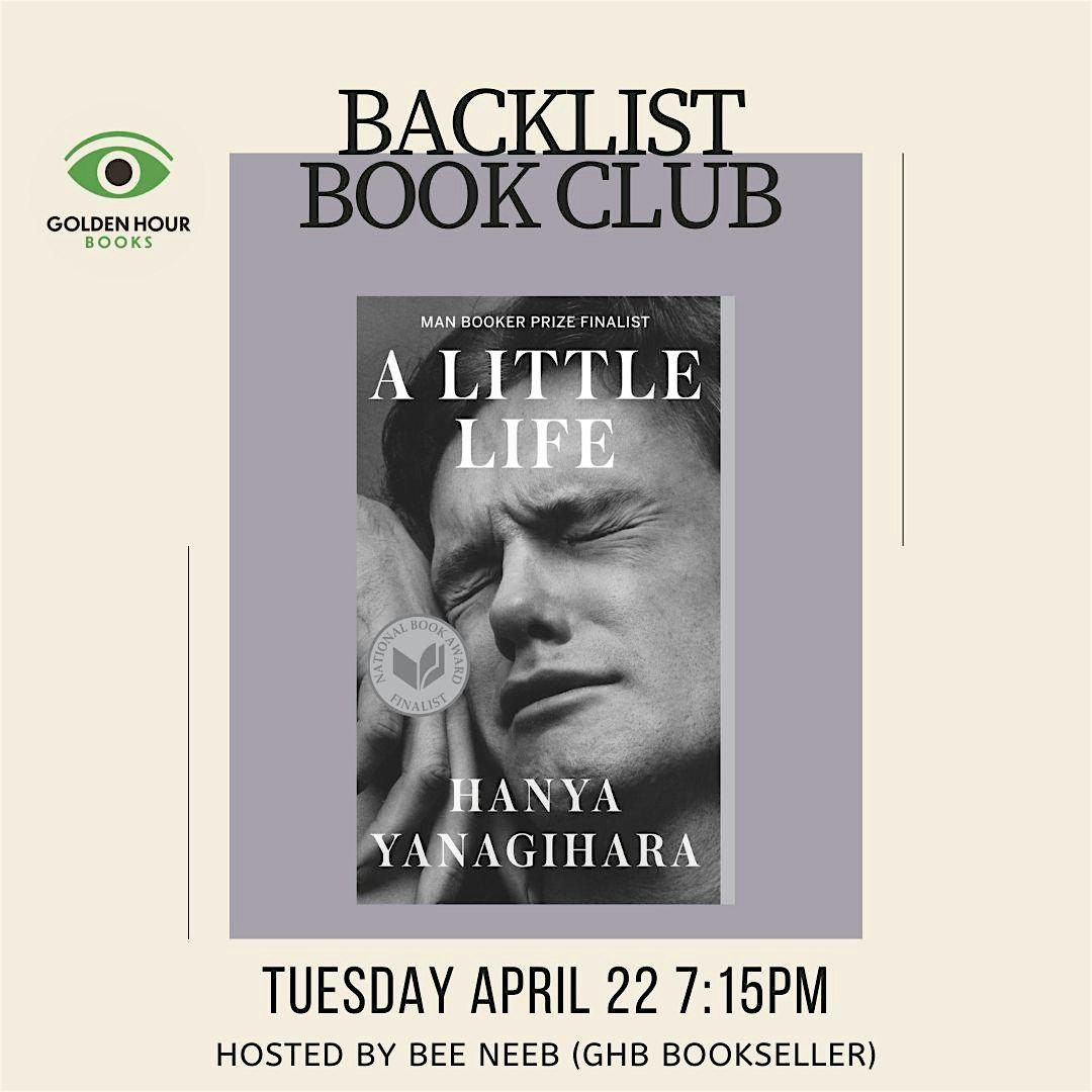 BACKLIST BOOK CLUB: APRIL