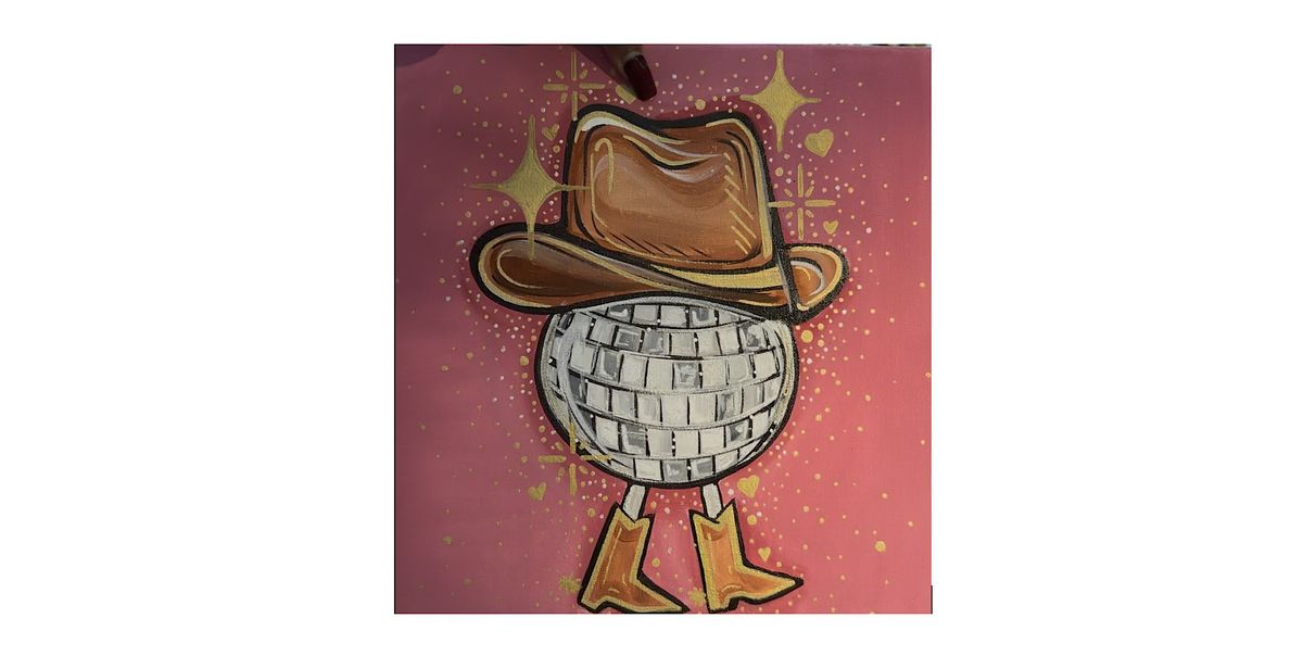 Art & Sip - Disco Hoedown!