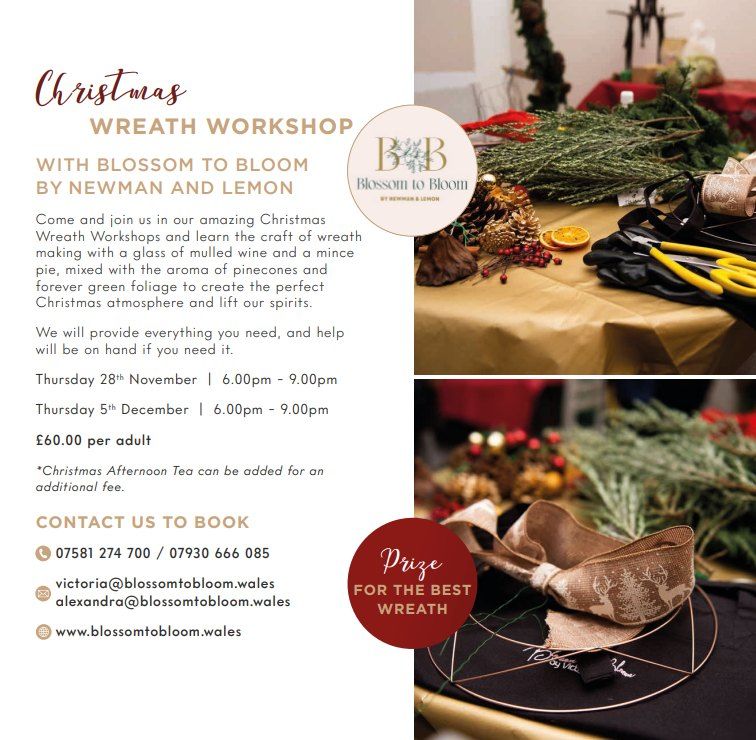 CHRISTMAS WREATH WORKSHOP