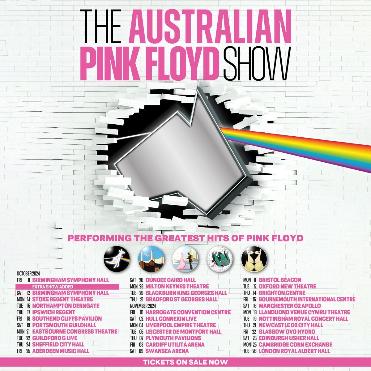 The Australian Pink Floyd Show Birmingham Tickets