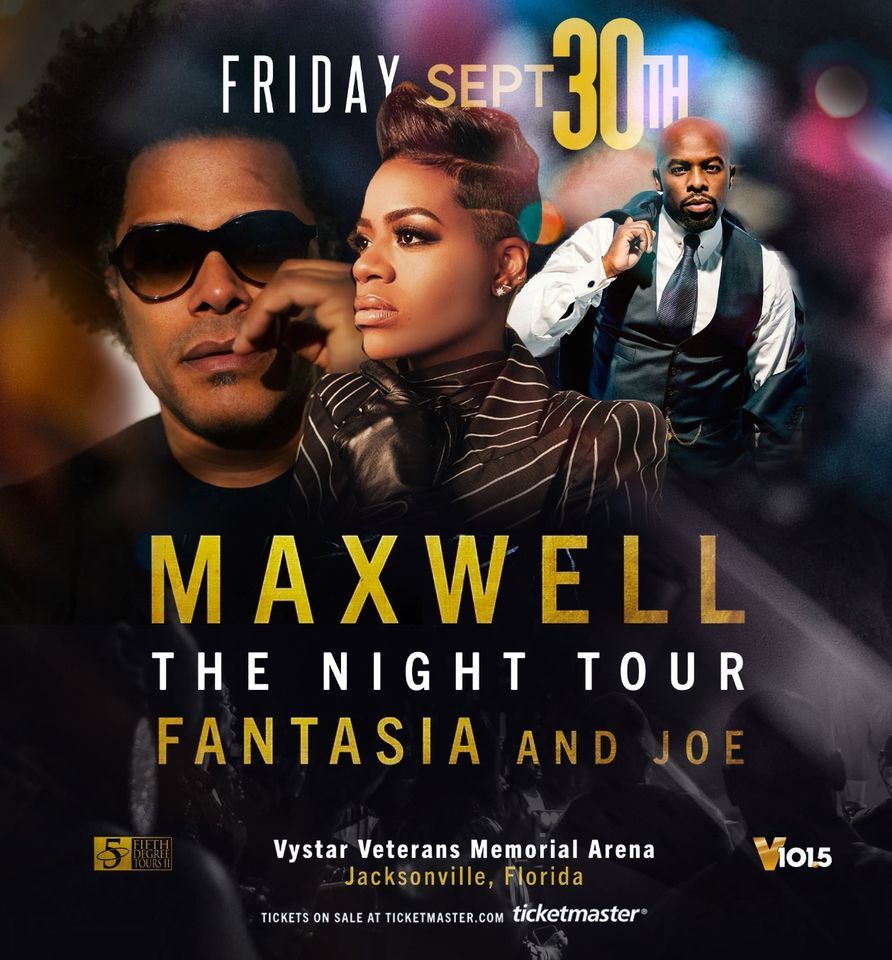 Maxwell The Night Tour With Fantasia and Joe