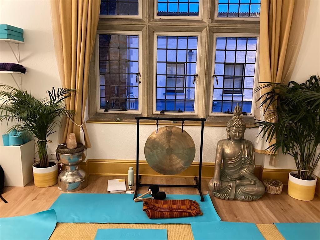 Gong Bath & Light Language to relax, let go & feel renewed