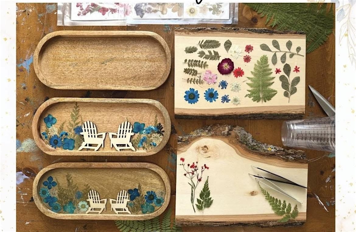 Create Your Own Wildflower Resin Tray