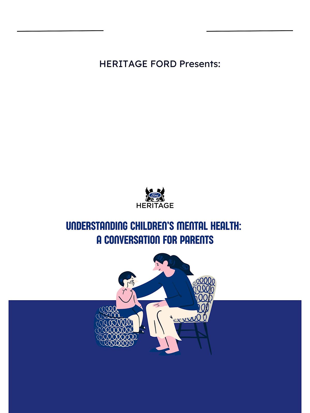 Understanding Mental Health:  A Conversation for Parents