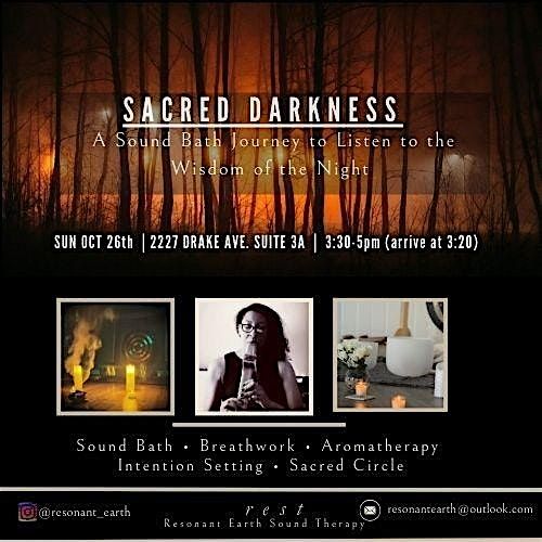 Sacred Darkness: A Sound Bath Journey to Listen to the Wisdom of the Night