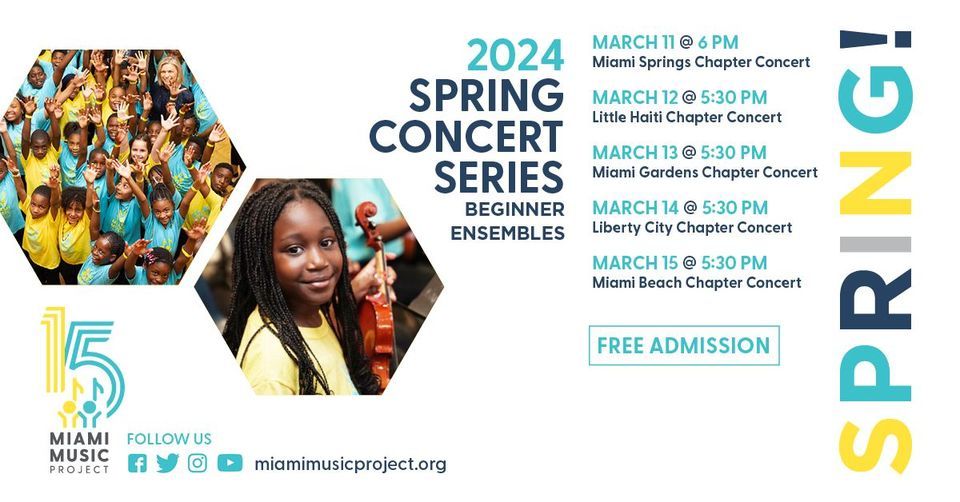 2024 Spring Concert Series - Miami Beach Chapter