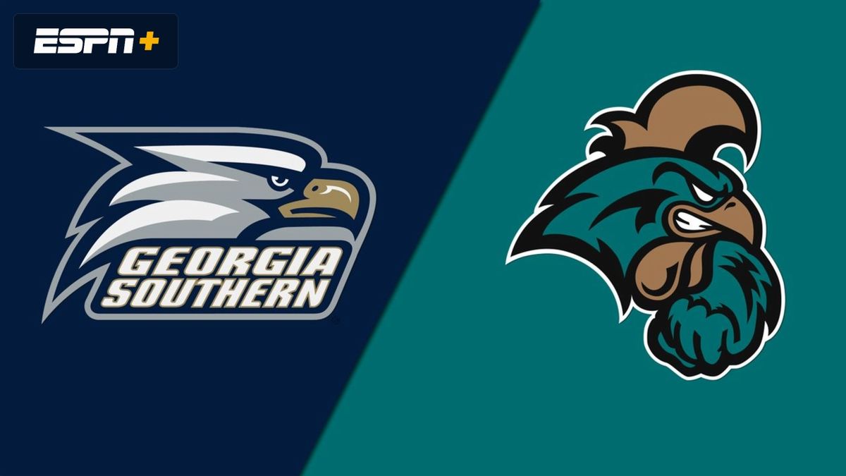 Coastal Carolina Chanticleers at Georgia Southern Eagles Mens Basketball