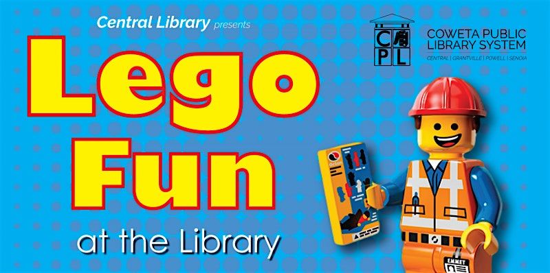 Lego Fun at the  Library