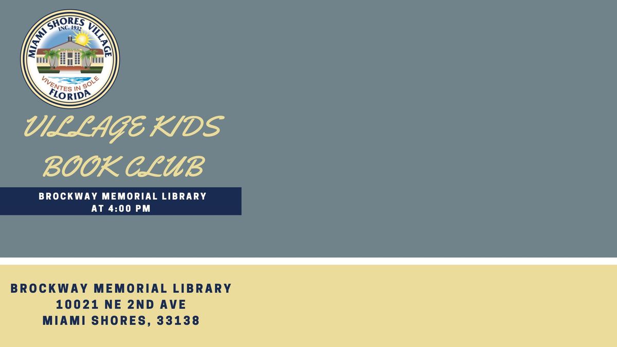 VILLAGE KIDS BOOK CLUB