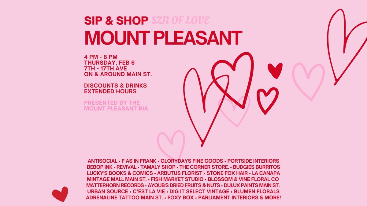 Mount Pleasant Sip & Shop