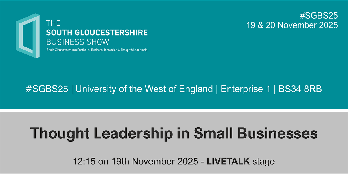 Thought Leadership in Small Businesses