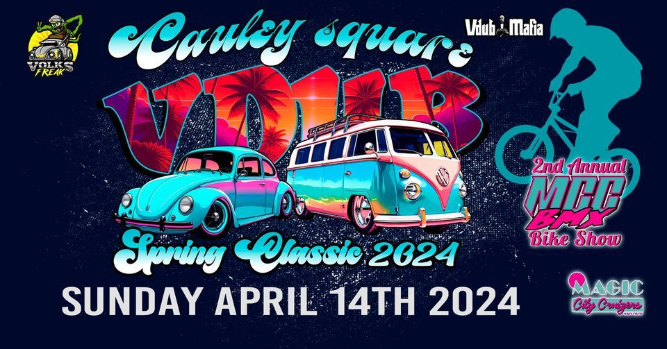 2024 Cauley Square VDUB spring class and BMX show, Cauley Square, South Miami Heights, 14 April 2024