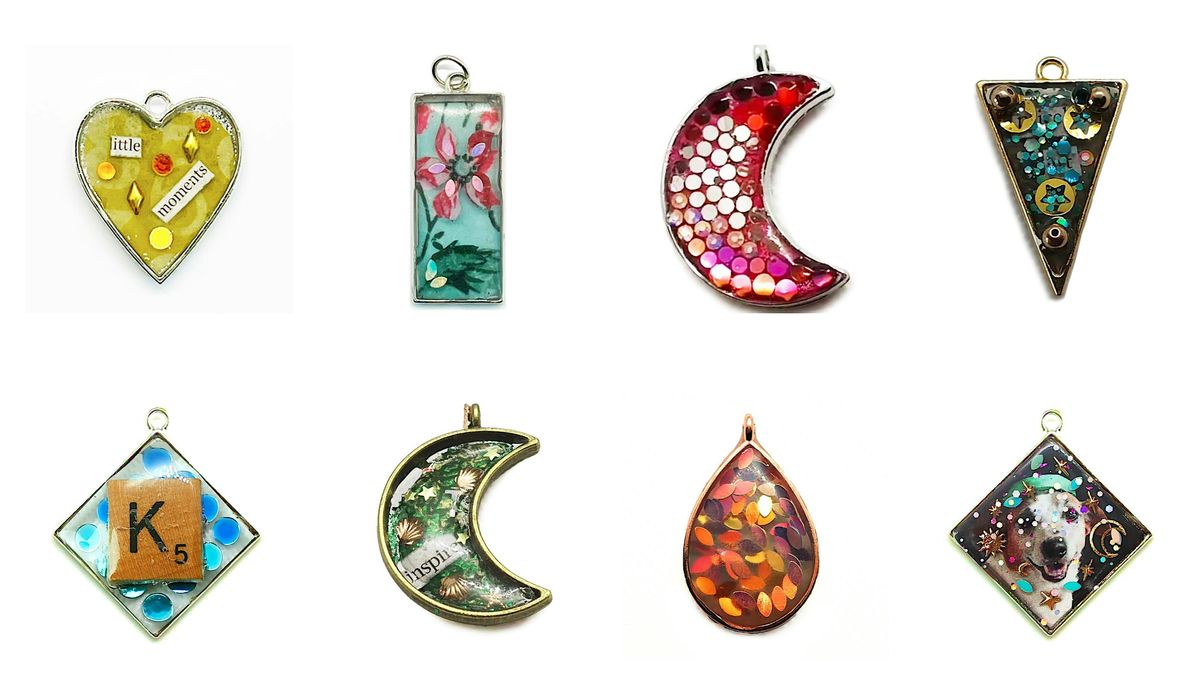 Charm School at ARTT Resin Charm & Jewelry Workshop