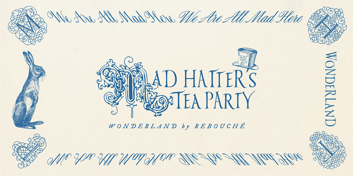 Mad Hatter's Tea Party by Rebecca Rebouch\u00e9