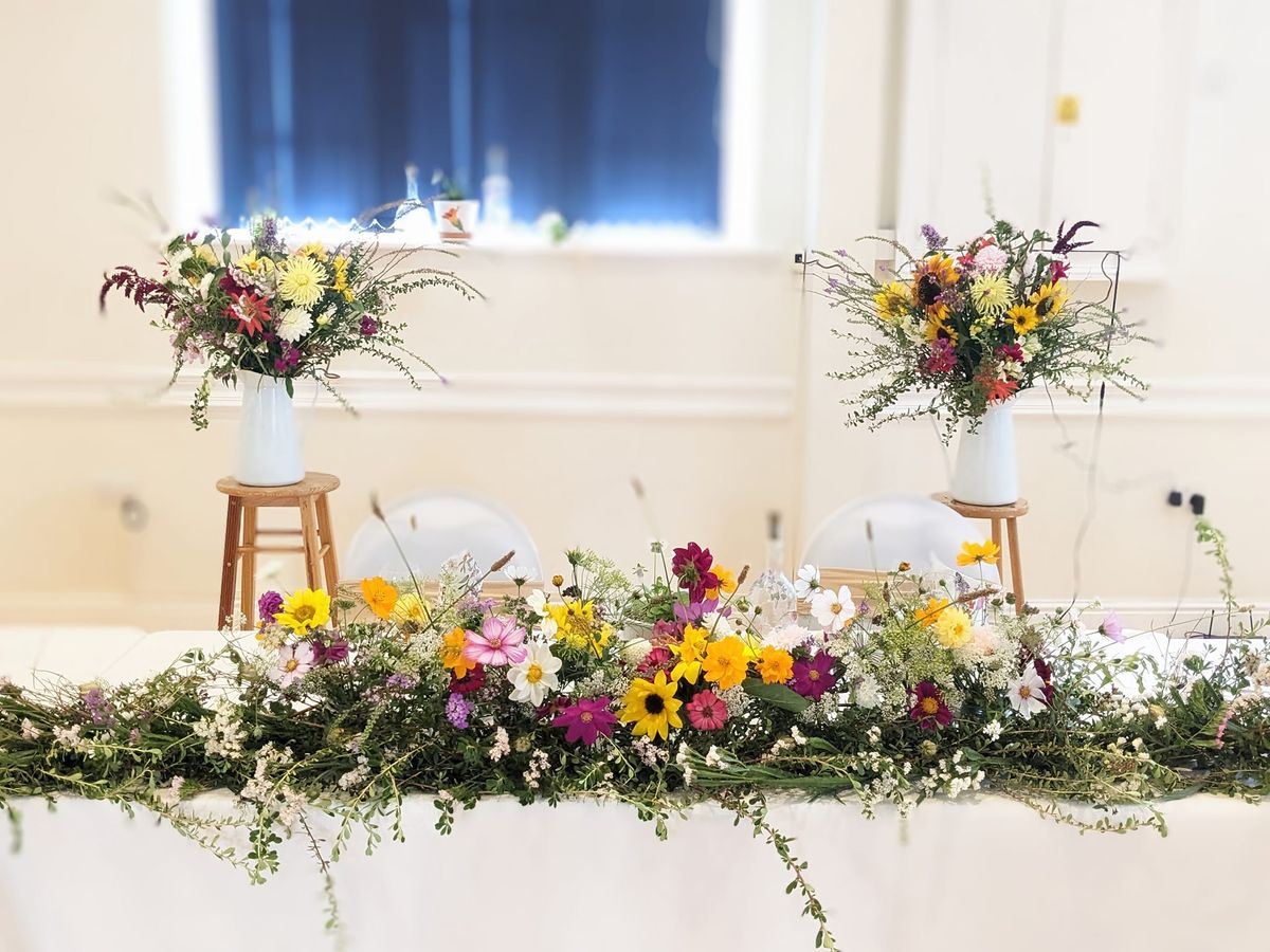 Dried Flower Wreath Making Session