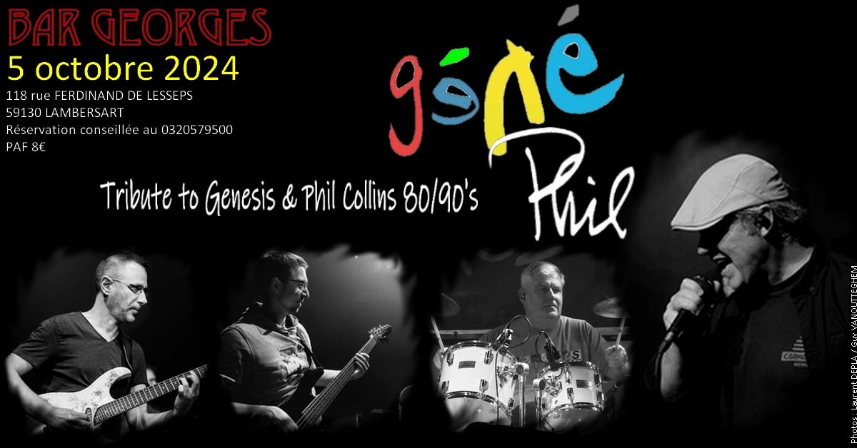 G\u00e9n\u00e9phil en LIVE au bar Georges