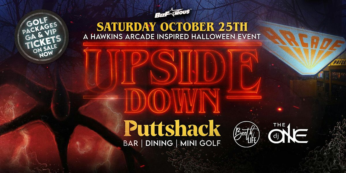 Journey to the Upside Down at Puttshack Nashville Halloween Week