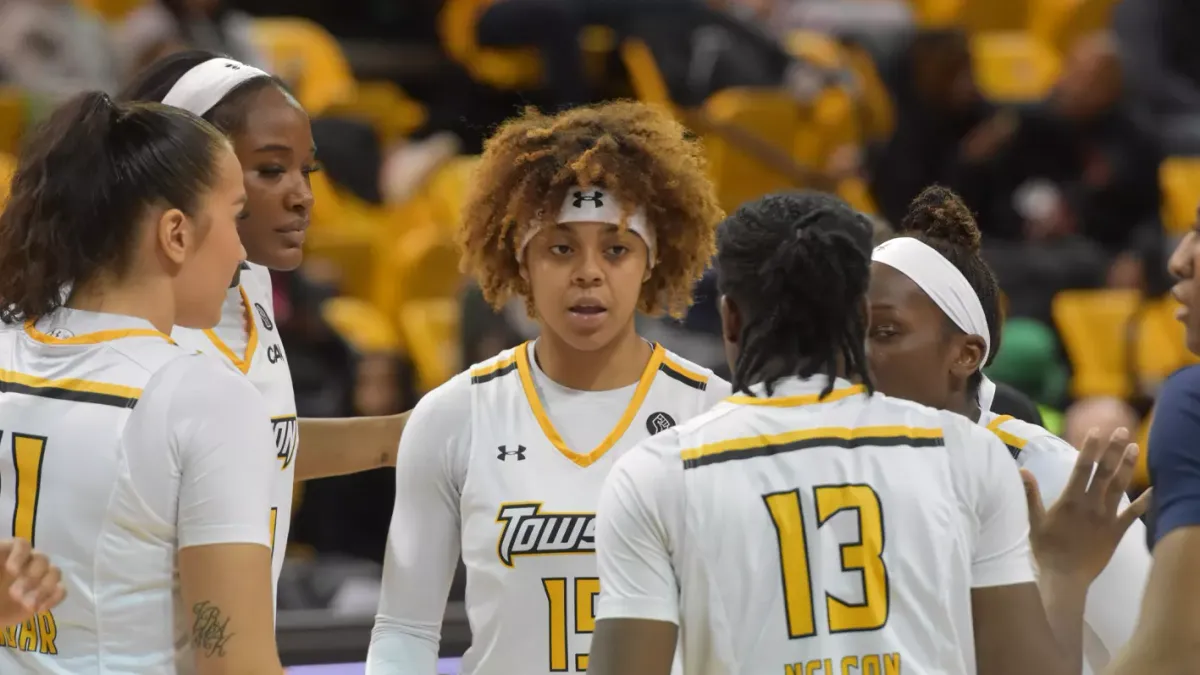 Towson Tigers at George Washington Revolutionaries Womens Basketball