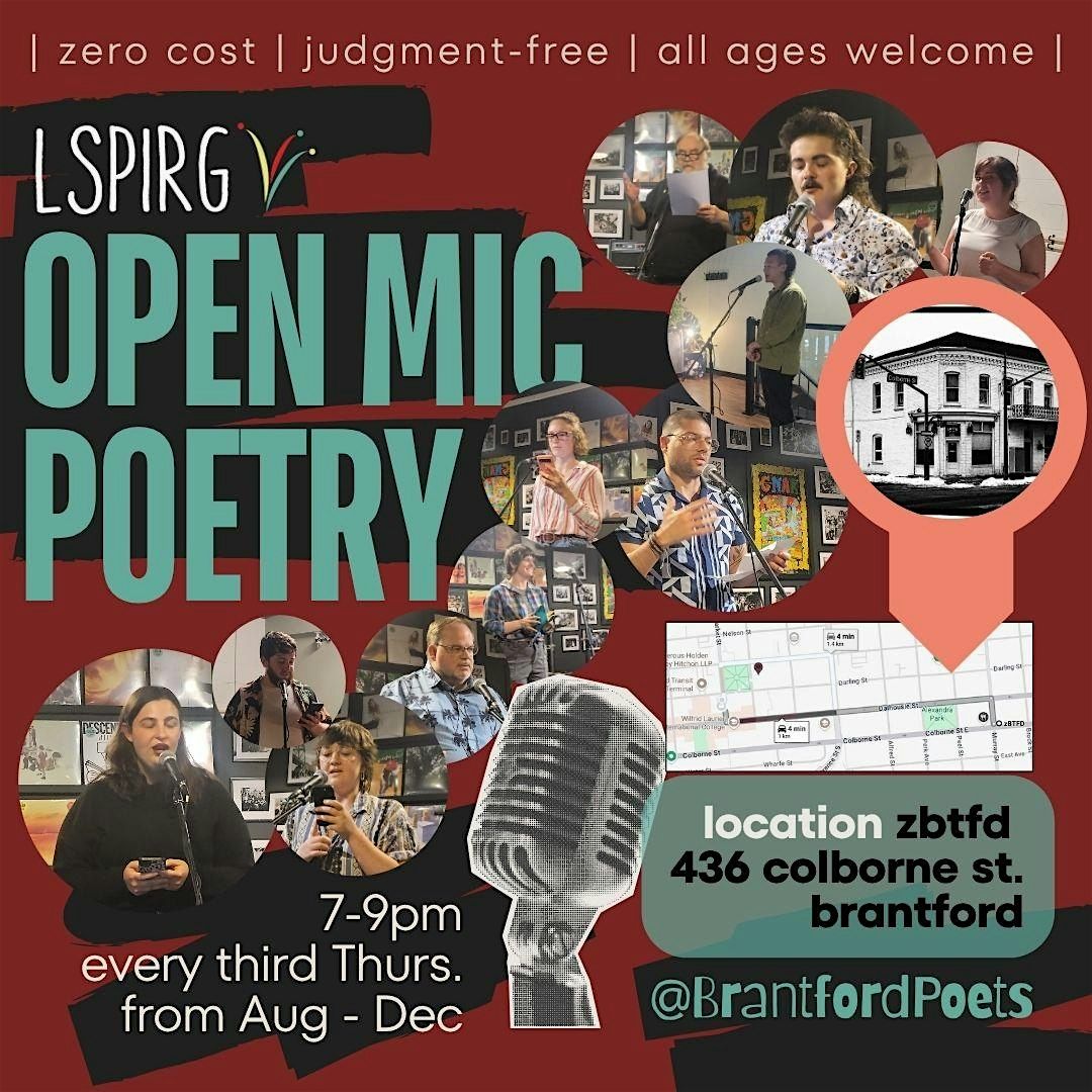 Brantford Open Mic Poetry Nights