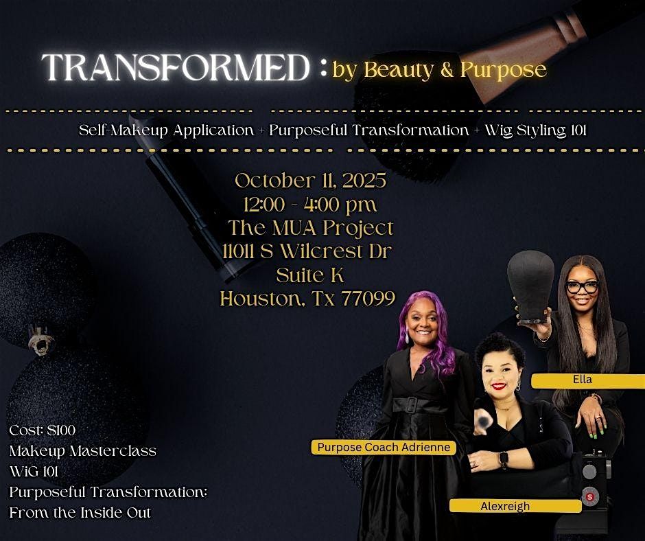 Transformed by Beauty and Purpose