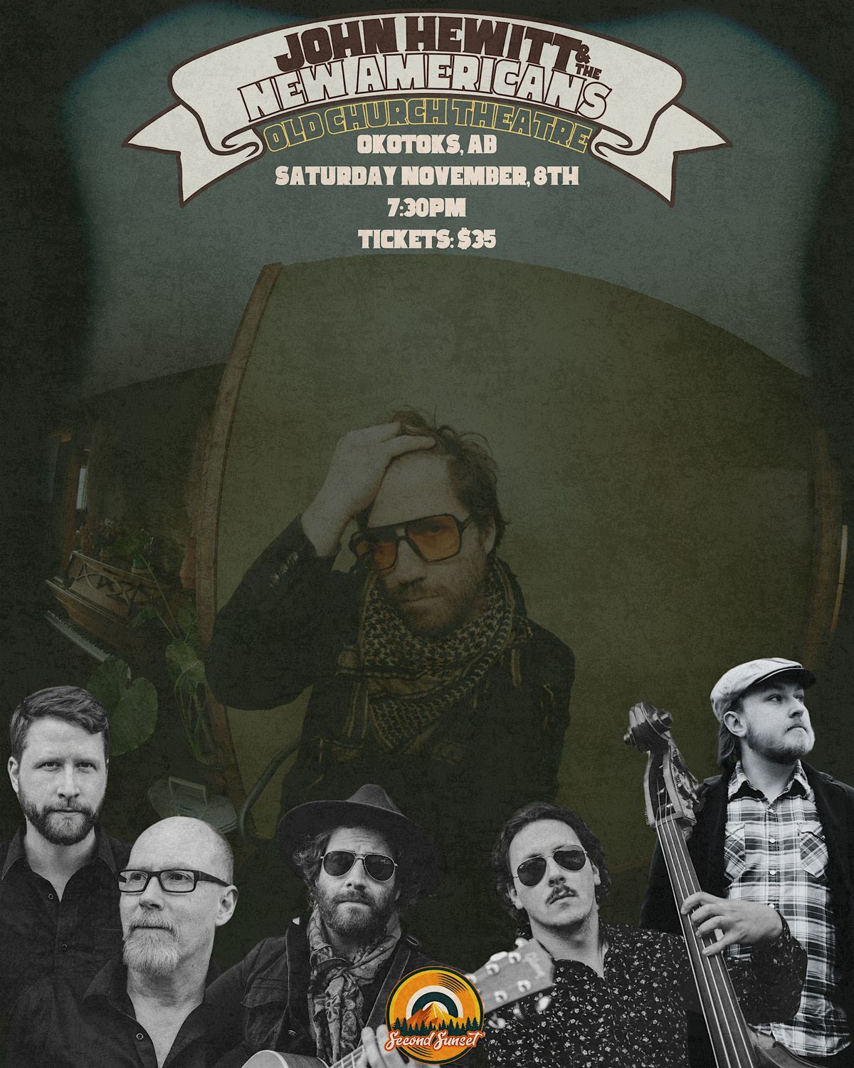 John Hewitt & the New Americans @ The Old Church Theatre