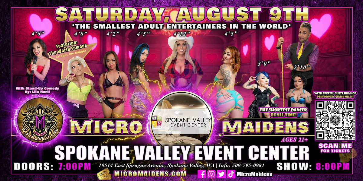 Spokane Valley, WA - Micro Maidens: The Show @Spokane Valley Event Center