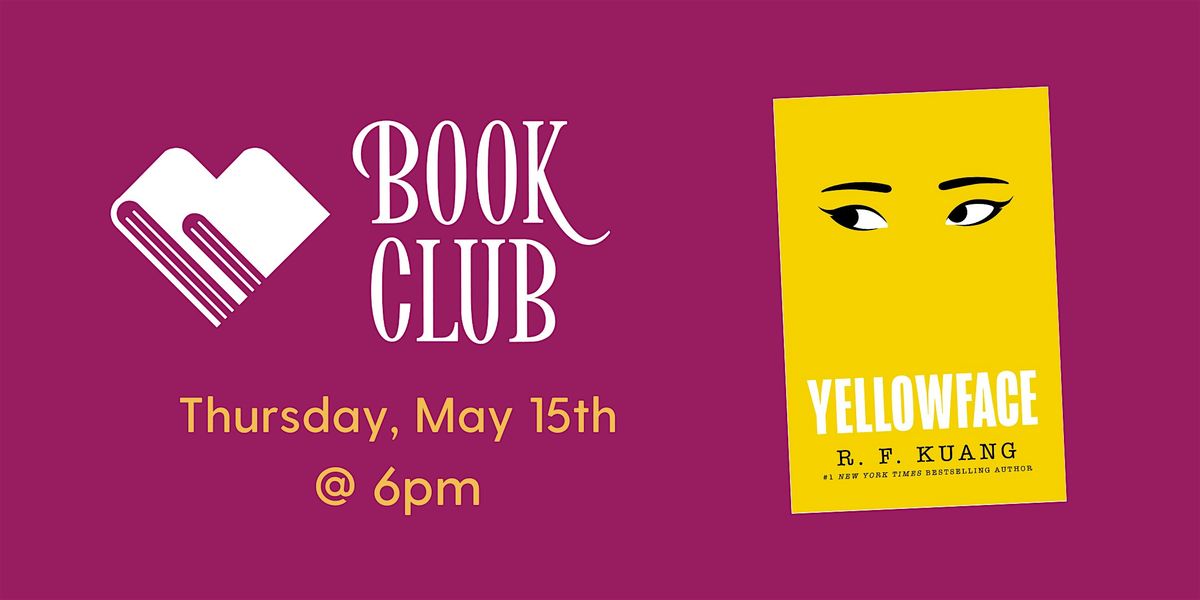 Bookery Book Club: Yellowface