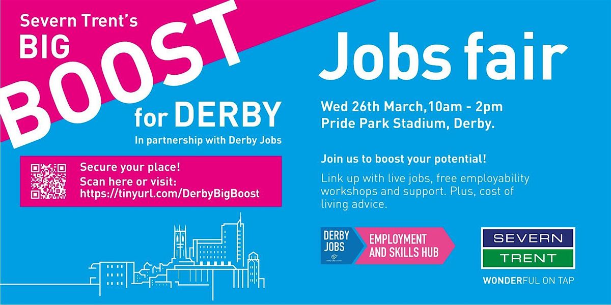 Severn Trent's Big Boost for Derby Jobs Fair